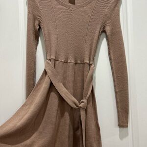 Abercrombie Kids Brown Long Sleeve Dress